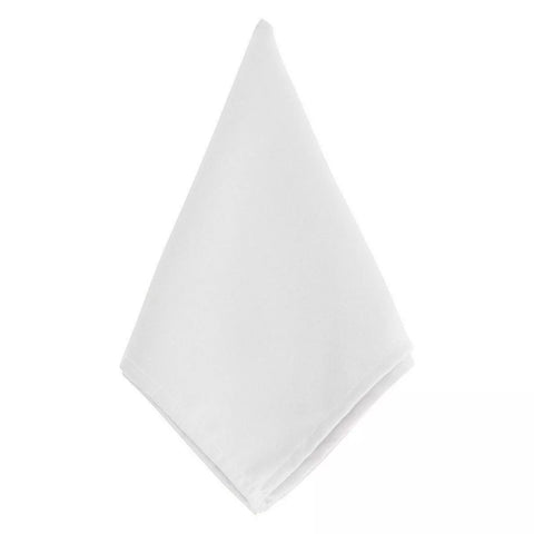 20" EVERDAY DESIGN NAPKIN, WHITE