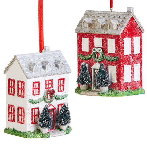 RAZ IMPORTS 4.5" HOUSE ORNAMENT