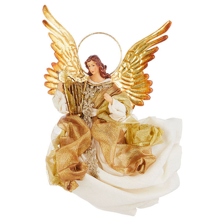 RAZ IMPORTS 14.25" ANGEL WITH HARP