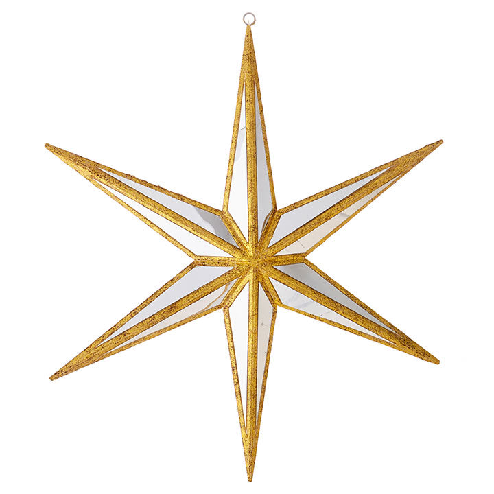 RAZ IMPORTS 12" MIRRORED STAR ORNAMENT