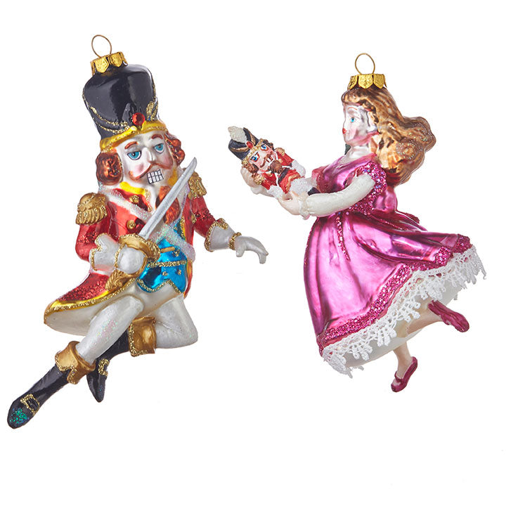 RAZ IMPORTS 6" NUTCRACKER SUITE ORNAMENT, TWO ASST