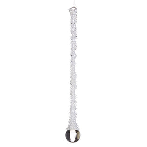 RAZ IMPORTS 7.25" ICED DROP ORNAMENT