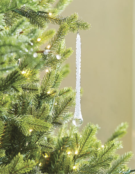 RAZ IMPORTS 7.25" ICED DROP ORNAMENT